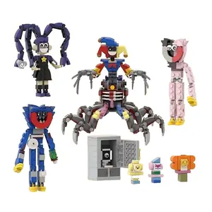 Poppy Playtime Chapter 5 Building Set, 861PCS Collectible Blocks, Cozy Horror Game Room Desk Decor, Trending Toys for Adults, Office Ornaments & Gifts for Gamers, Figure