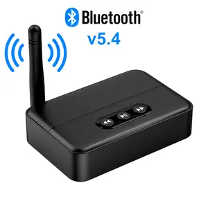 Bluetooth 5.4 Audio Receiver and Transmitter, NFC Bluetooth Adapter, USB TF Card On-board Music Player, AUX to Old Audio Amplifier Stereo.