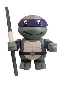 Donatello-Inspired 3D Printed Ninja Turtle Figure