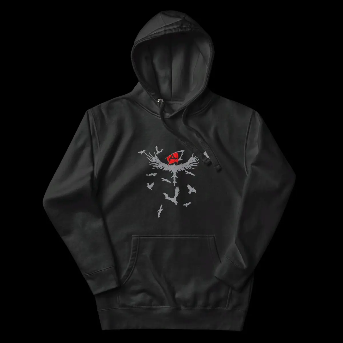 Anime inspired Black Crows Itachi Uchiha Unisex Hoodie Naruto