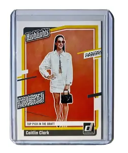 2024 Caitlin Clark Panini Donruss #H15 Highlights Basketball Card Iowa Hawkeyes