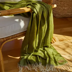Italian Herringbone Throw - Luxury Throw