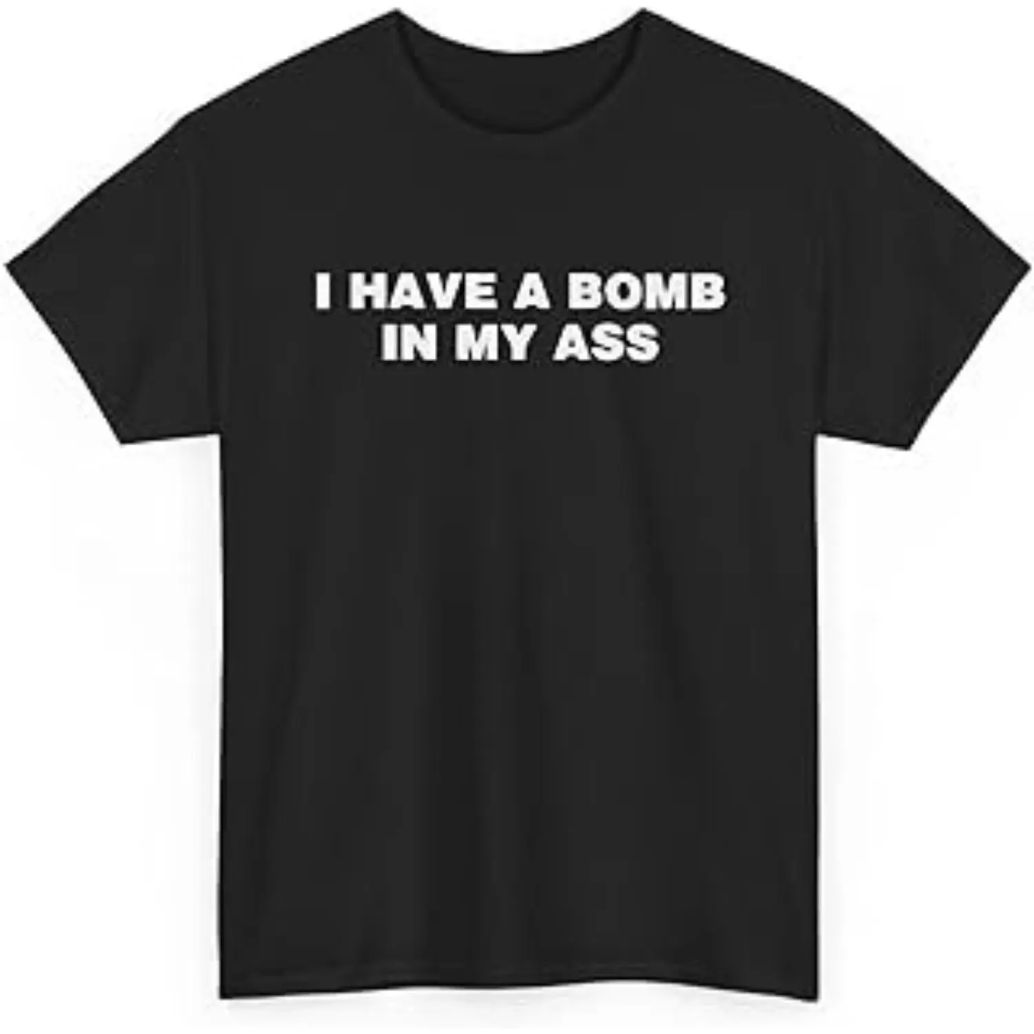 Explosive Humor T-Shirt, Funny Offensive Meme Tee, Unique Gag Gift, Airport Prank Shirt
