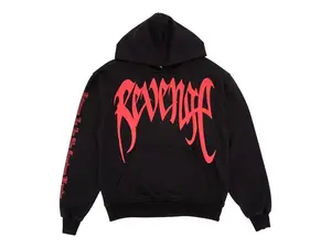 Revenge Men's XXXTentacion Kill Hoodie Black/Red, from StockX