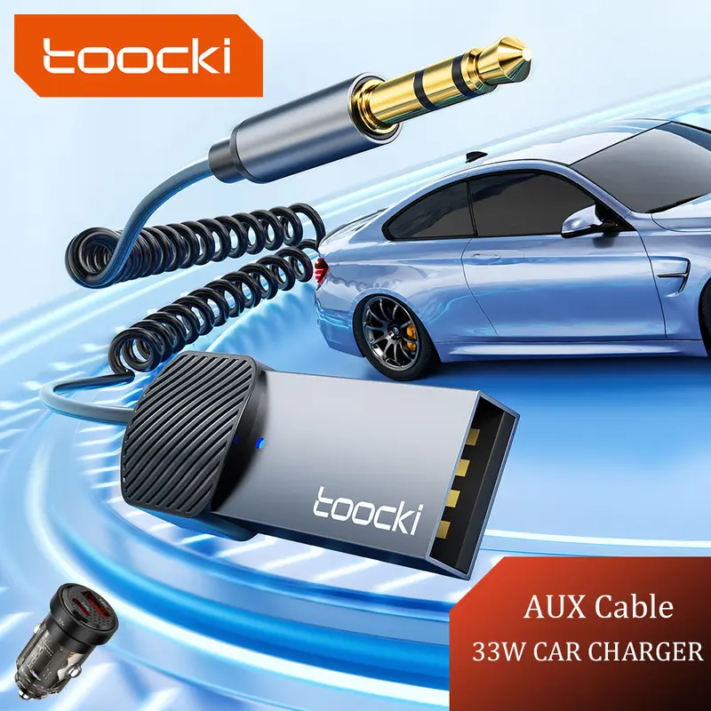 car cigarette lighter aux port AGPtEK Bluetooth Music Transmitter, Stereo Audio Receiver Adapter, USB Charger, Radio Connector Plug allowing you to easily hook up the power and ground wires from your kit Car Audio Blue-tooth Aux Cable