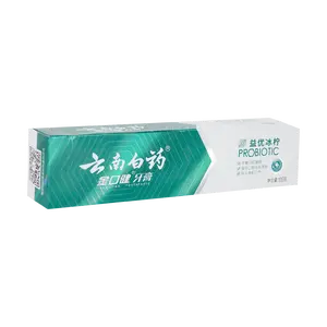 YUNNANBAIYAO Probiotic Toothpaste 105g #Iced Cold Lemon YUNNANBAIYAO Probiotic Toothpaste 105g #Iced Cold Lemon