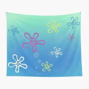 Bikini bottom spongebob tapestries tapestry Tapestry for Bedroom, College Dorm and Home Decor 60"x40", Funny Meme Wall Tapestries for Boy Girl Birthday Gifts