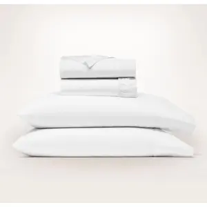 Signature Hemmed Sheet Set - White