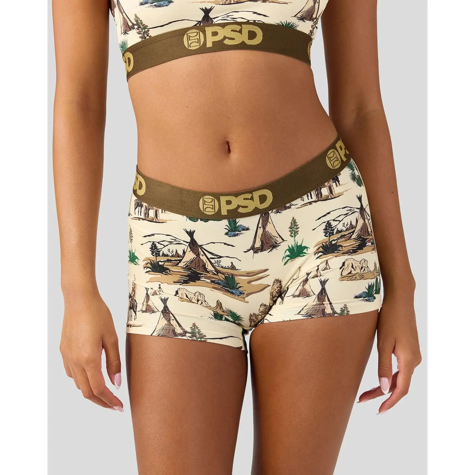 PSD Womens Hooey - Vintage Boy Short Underwear - Comfortable, Breathable, Ultra-light Fabric PSD Womens Hooey - Vintage Boy Short Underwear - Comfortable, Breathable, Ultra-light Fabric