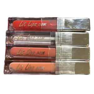 Lit Lips Hydrating Satin Lipgloss with a light !