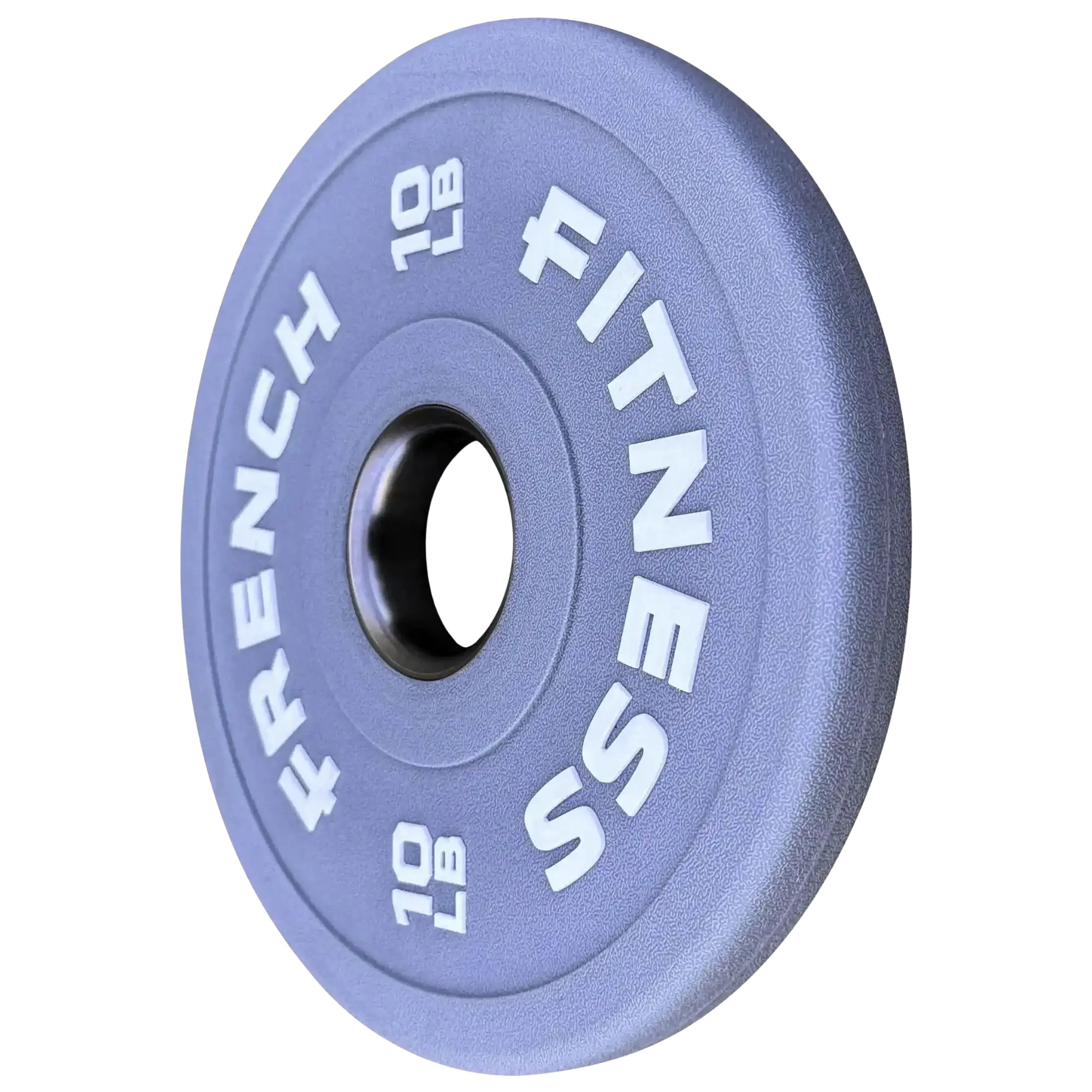 French Fitness Competition Urethane Bumper Plate 10 lb Colored (Grey) (New)