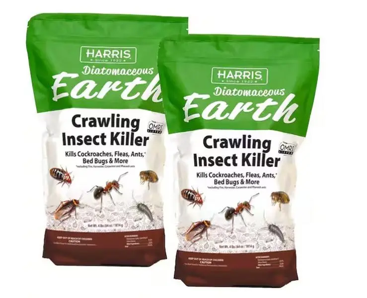 4 lbs. (64 oz.) Diatomaceous Earth Crawling Insect Killer for Pest Control (2-Pack)