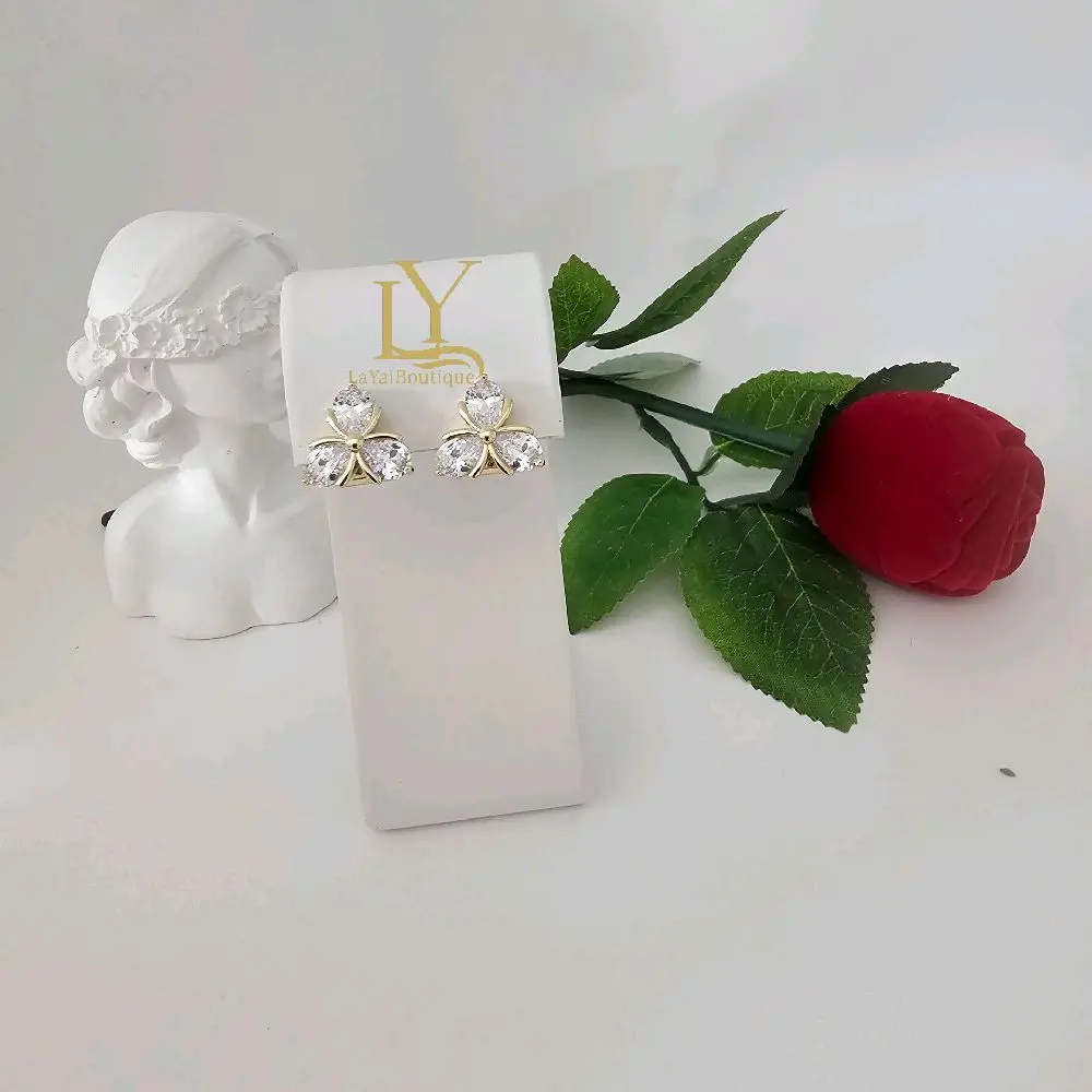 LaYaiBoutique #1705 high quality 14k gold plated earrings