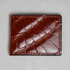 Gator Classic Cognac Leather Bifold