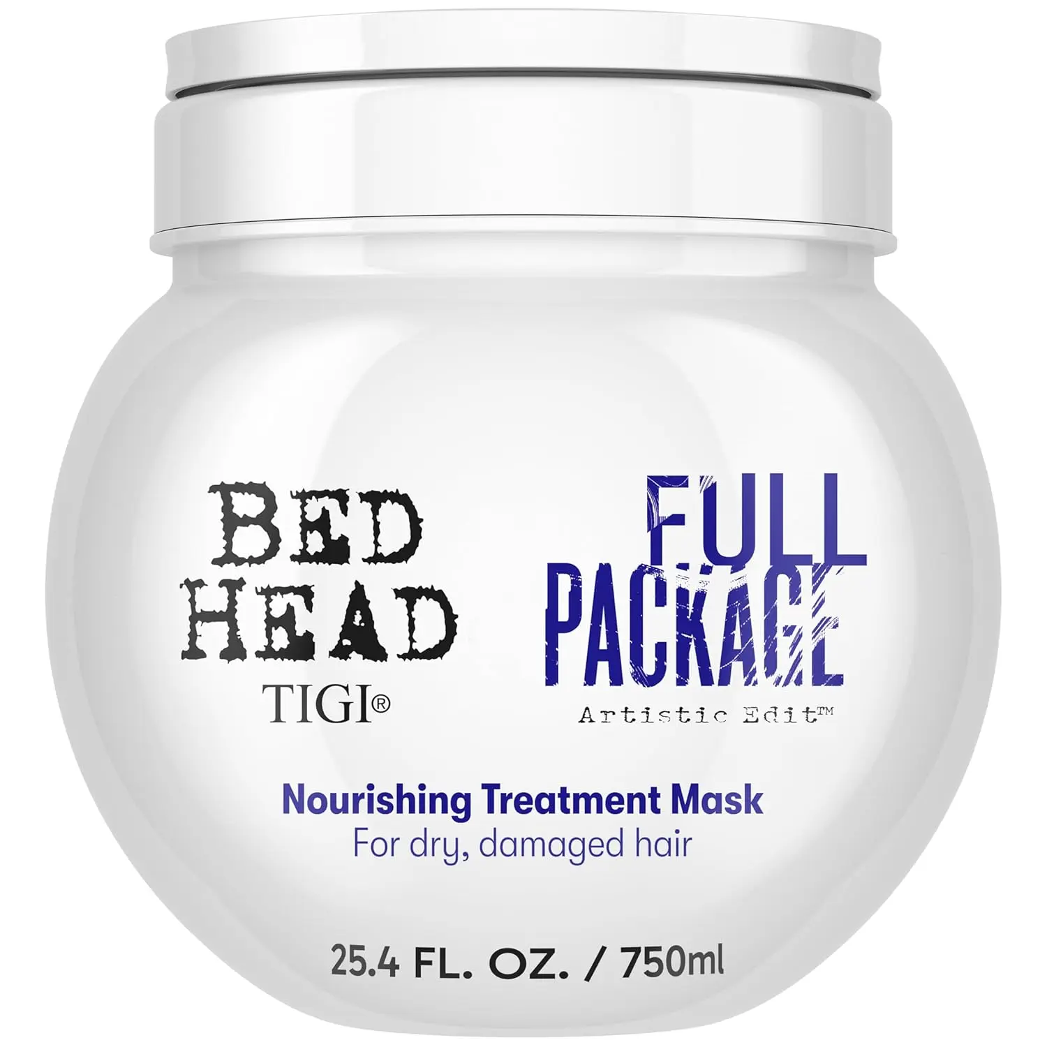 TIGI Bed Head Keratin Blend Haircare Treatment Mask - 750ml Hydrating Anti-Frizz Conditioner for Normal & Damaged Hair, Moisture Boost, Taming Frizz, Ascorbic Acid, 2-Hexanediol, Bamboo, Sodium Chloride-Free, Vanilla Jasmine Scent
