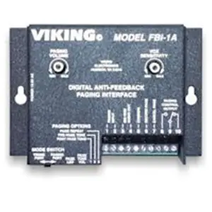 212 MAIN Viking Audio Amplifier Feedback Eliminator with Port, Digital Rec., Paging Amplifier, Automotive & Motorcycle Accessory, Paging Amp