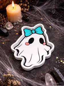 Spooky Ghost Trinket Tray – Cute Jewelry & Bead Organizer