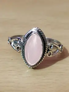 1 PC Elegant Artificial Gemstone Faux Moonstone Ring For Women For Wedding Engagement Anniversary Party Band Jewelry Valentine's Day Gift