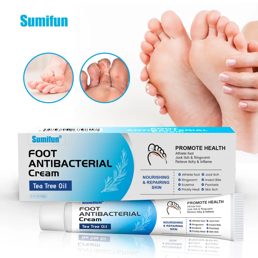 Foot care cream for athlete’s foot: relieves itching, cracks, and odor; repairs peeling soles, blisters, redness, swelling, and inflammation; foot care cream