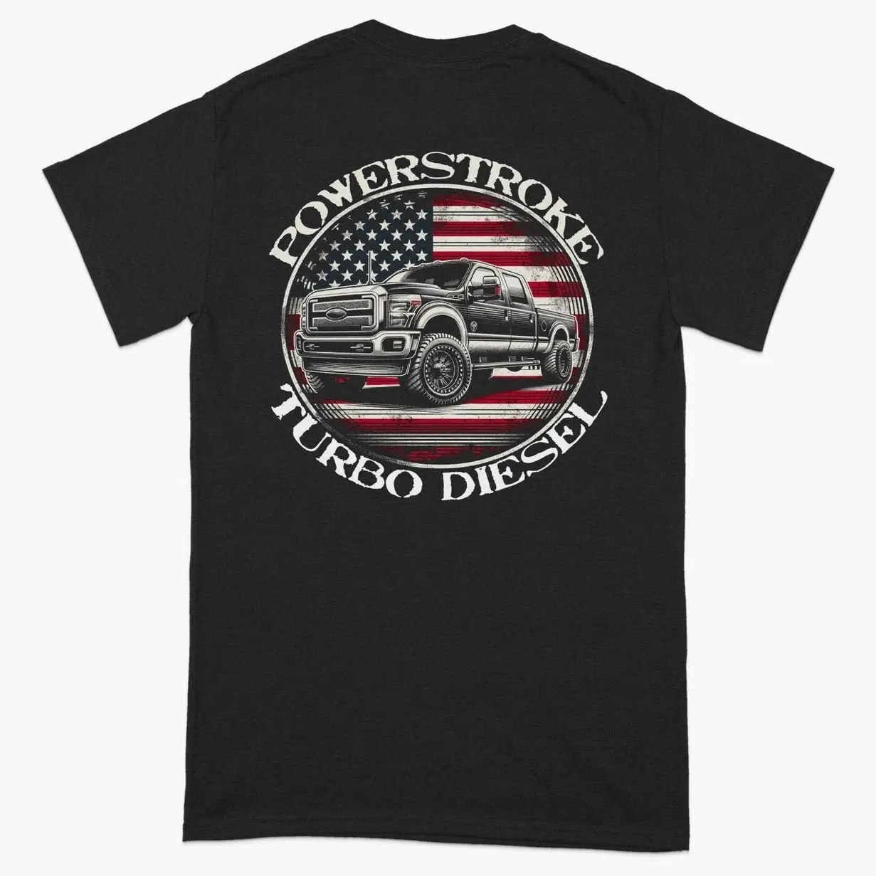 Diesel Power Stroke Coal Rolling Turbo Diesel Truck Unisex T-Shirt Sweatshirt Hoodie 2 Sided, Car Enthusiast and Fans Gift