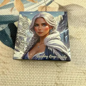 Ravishing Rouge Beauty Icy Dazzle Liquid Eyeshadow - Winter Wonderland Edition for Bold Eye Makeup