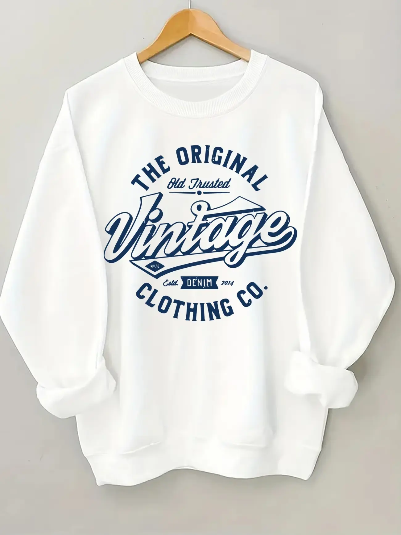 Letter Print Sweatshirt, Crew Neck Casual Sweatshirt for Fall And Spring, Women'S Clothing