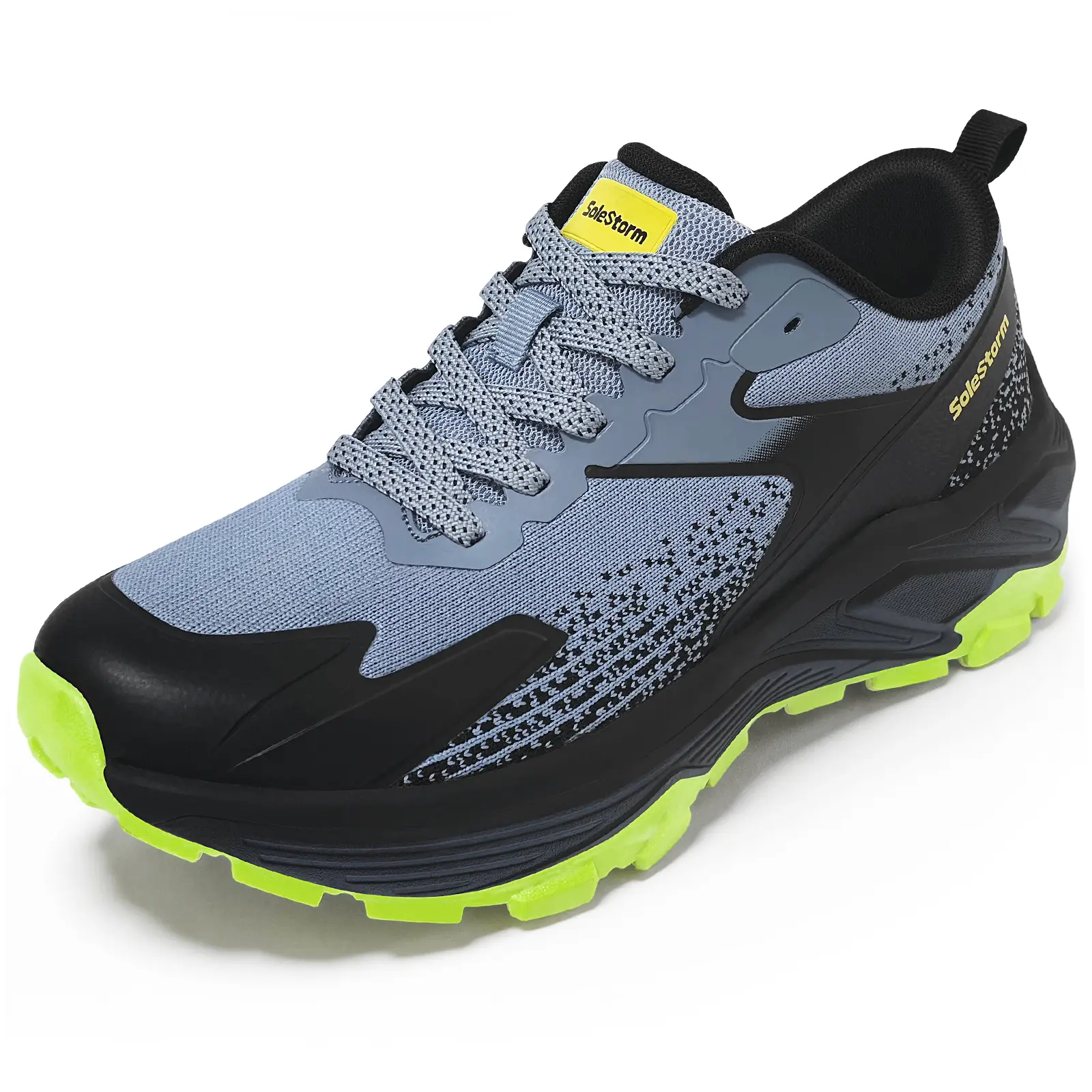 Solestorm Men's Chunky Athletic Running Trainers, Hands-Free Slip-On with Breathable Mesh Upper, High Rebound E-TPU Sole for Gym & Casual Wear, Casual Jogging Shoes, Mens Shoes, Cross-Trainers, Chunky Sole, Male Shoes