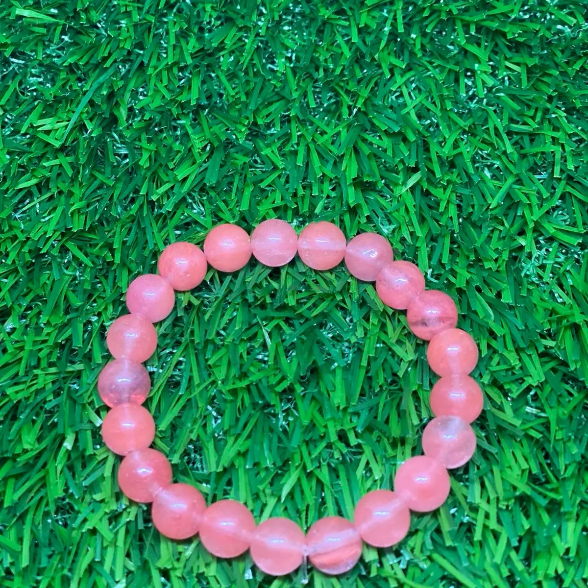 Watermelon Quartz Bracelet
