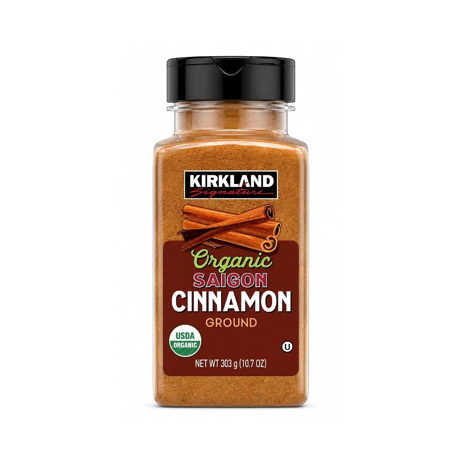 Kirkland Organic Ground Saigon Cinnamon - 10.7 Ounce
