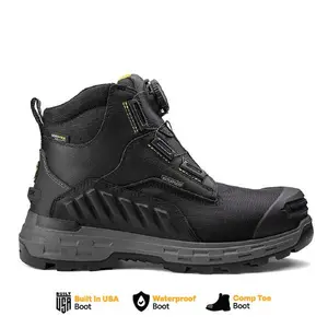 Wildwood 6” Composite Toe Turbolace™ Work Boot - Black - Made in USA