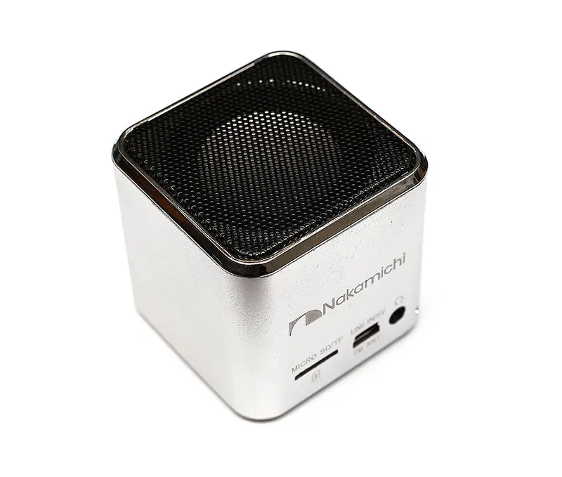 Nakamichi Silver Mini Plus Speaker (used, battery will not charge)