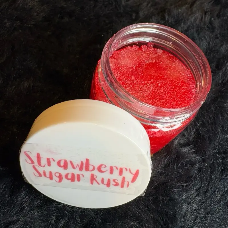 Strawberry Sugar Rush Lip Scrub