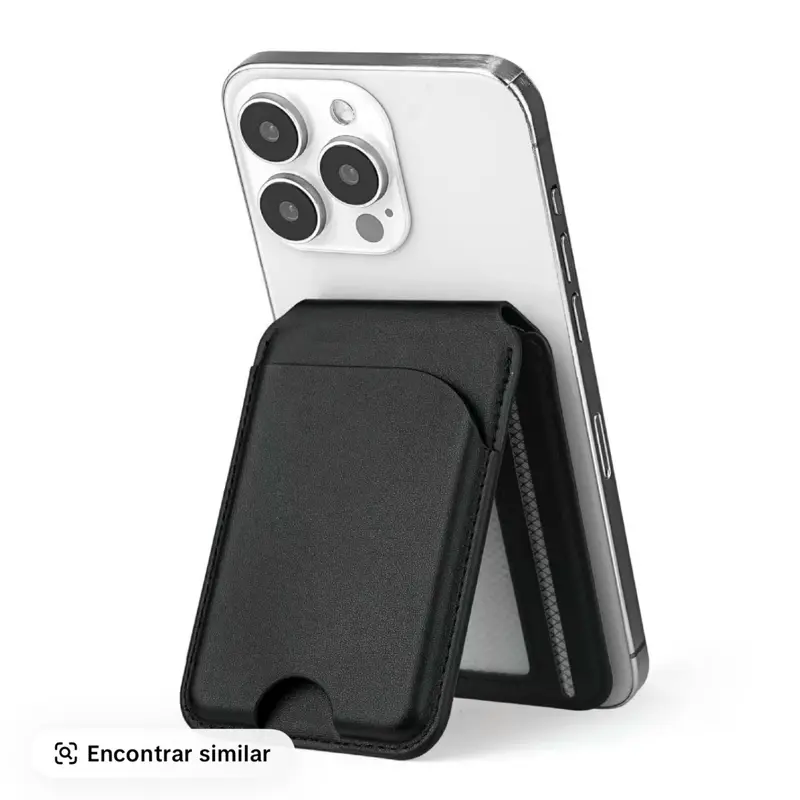 MagSafe Wallet with Adjustable Stand Compatible with Magnetic Wallet for Phone Leather Magsafe Card Hol...