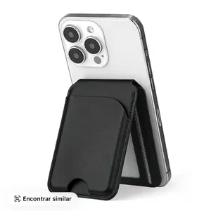 MagSafe Wallet with Adjustable Stand Compatible with Magnetic Wallet for Phone Leather Magsafe Card Hol...