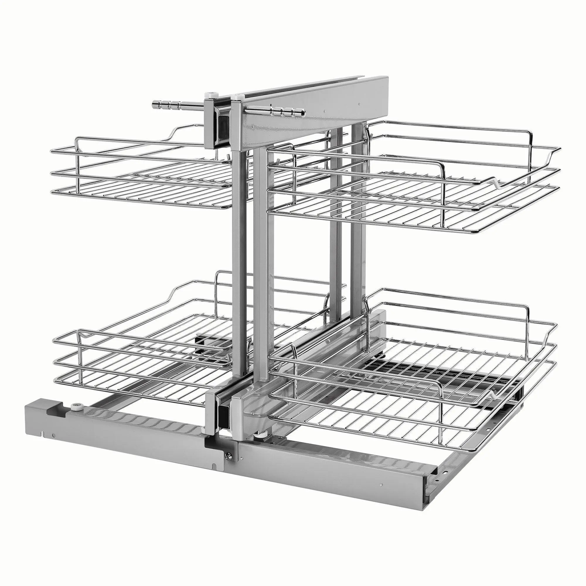 Rev-A-Shelf 15" Pull Out Blind Corner Kitchen Cabinet Organizer, 5PSP-15-CR