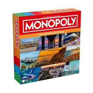 Hasbro Monopoly San Diego, CA Edition