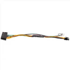 ATX PSU Power Supply Cable PCIe 6 Pin to ATX 24 Pin Power Supply Cable 24P to 6P for HP 600 G1 600G1 800G1 Mainboard