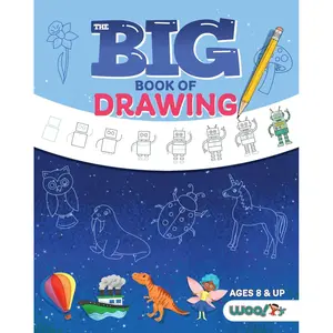 The Big Book of Drawing: Over 500 Drawing Challenges for Kids and Fun Things to Doodle (How to draw for kids, Children's drawing book) (Woo! Jr. Kids Activities Books) Paperback – September 14, 2021