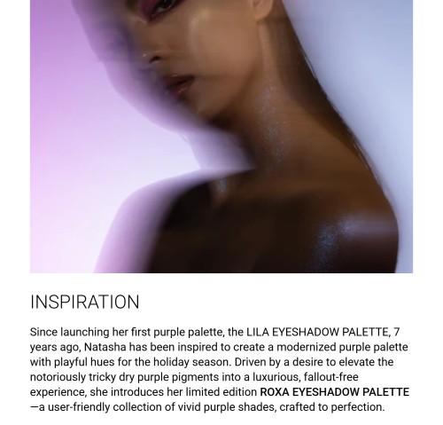 Natasha Denona Roxa Eyeshadow Palette - Matte and Shimmer Makeup Smooth High Pigment Cosmetic Natasha Denona Roxa Eyeshadow Palette - Matte and Shimmer Makeup Smooth High Pigment Cosmetic