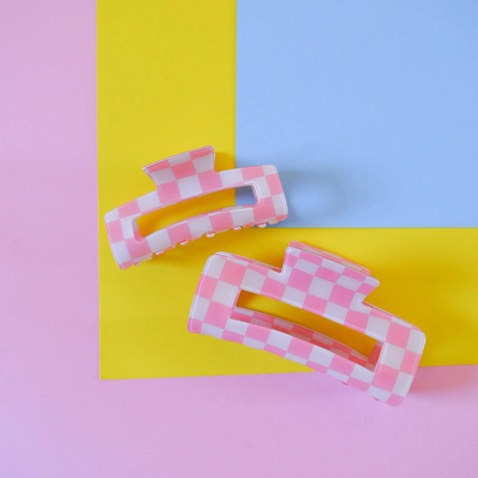 Checkered Claw Clip