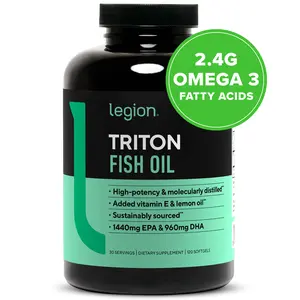 Legion Triton Fish Oil Capsules - 30 Servings