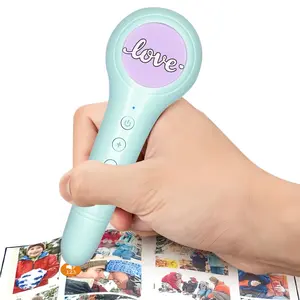 Talking Pen Toy – Photo Album Recorder with Stickers – Supports Any Language Input