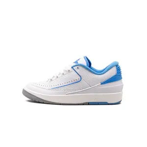 Nike Air Jordan 2 Retro Low UNC FJ6869-104 Youth Fashion Shoes New