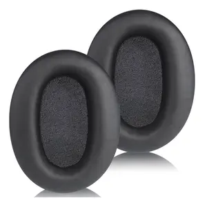 Protein Leather over Ear Cushions for Sony Wh-Ch700n, Soft High-Density Memory Foam Ear Covers, Compatible with Wh-Ch710n, Wh-Ch720n Headphones
