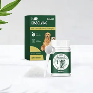 Pet Hair Dissolving Laundry Powder - Pet Hair Removal, Laundry Detergent, Stain Remover, for dog and cat hair, Pet Onwer Essential Care, for Top and Front Load Washer, Deordorizer, Household Items, Newyearnewme