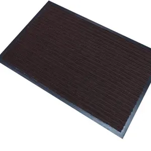 One Doormat Double-Striped Thickened Entryway Door Mat Anti-Slip Doormat