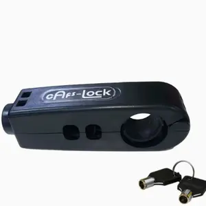Abs Anti-Theft Lock, Security Lock, Multiple Colors Available, Suitable for Bicycles and Motorcycles, Lightweight and Portable
