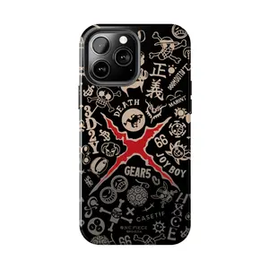 Gear 5 Joy Boy Collage Case for iPhone 17-7 Pro Max Plus & Samsung Galaxy S25-S21 Ultra Plus - Anime Aesthetic Doodle Phone Cover unisex