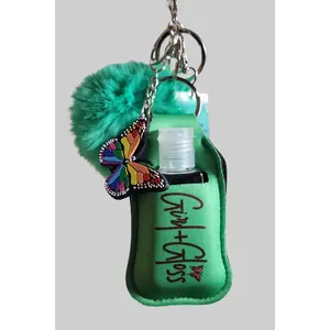 Fearless & Feisty Lip Gloss Keychain
