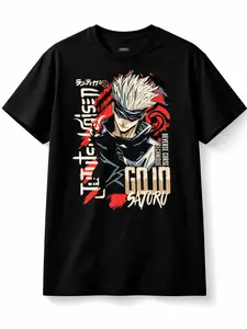 Reverse Curse Technique Gojo Satoru T-shirt, Jujutsu Kaisen Anime Shirt, Graphic Tee for Fans, Mineral Black T-shirt, Unisex Crew Neck, Trendy Manga Shirt, Gift for Anime Lovers, Gojo Satoru Graphic Tee, Jujutsu Kaisen Apparel